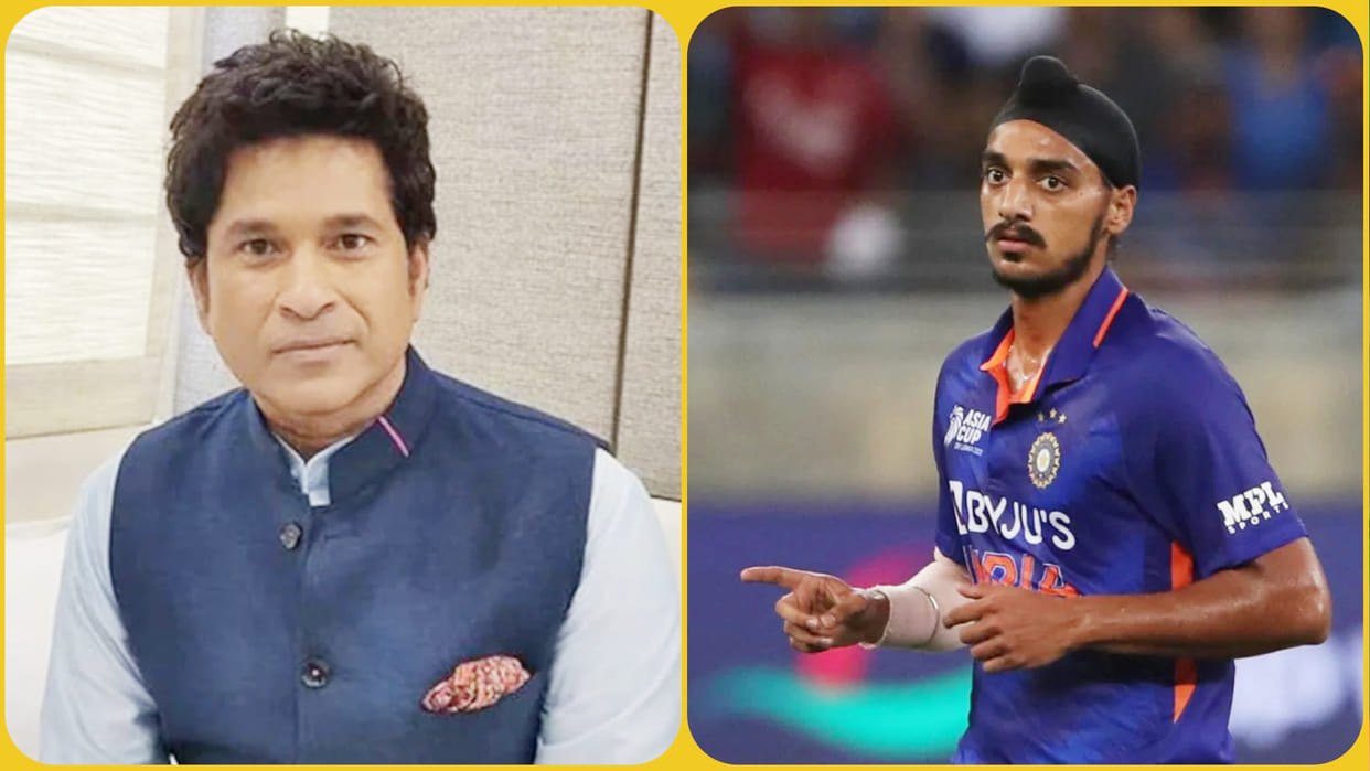 Sachin Tendulkar supports Arshdeep Singh After Crucial Dropped Catch In India vs Pakistan Match Asia Cup 2022