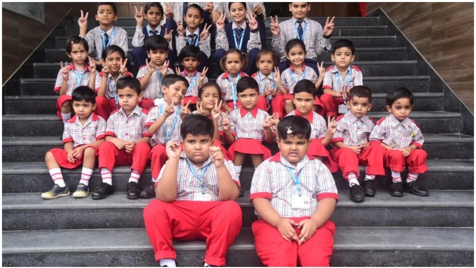 14 Twins Studying In The Scholars Arena School Udaipur Rajasthan