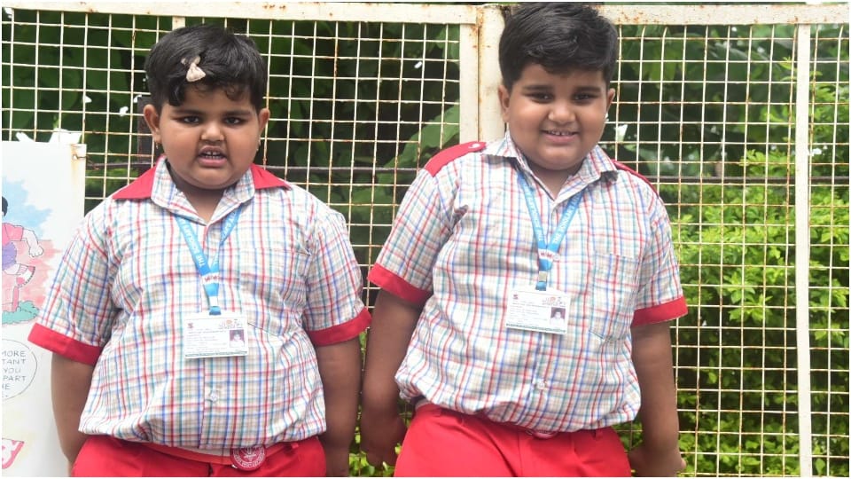 14 Twins Studying In The Scholars Arena School Udaipur Rajasthan