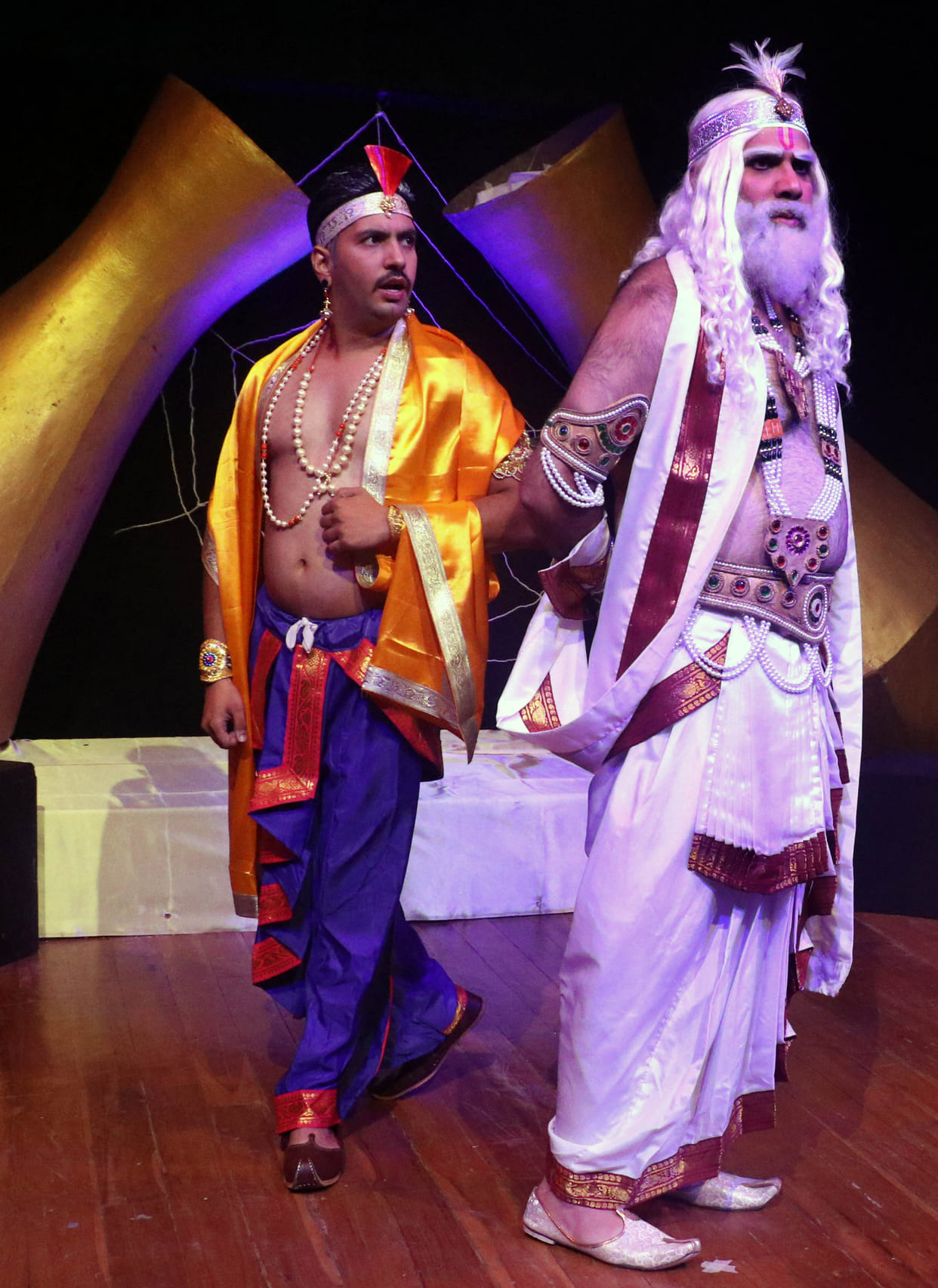 Gandhari said to the maid - how is she looking...
