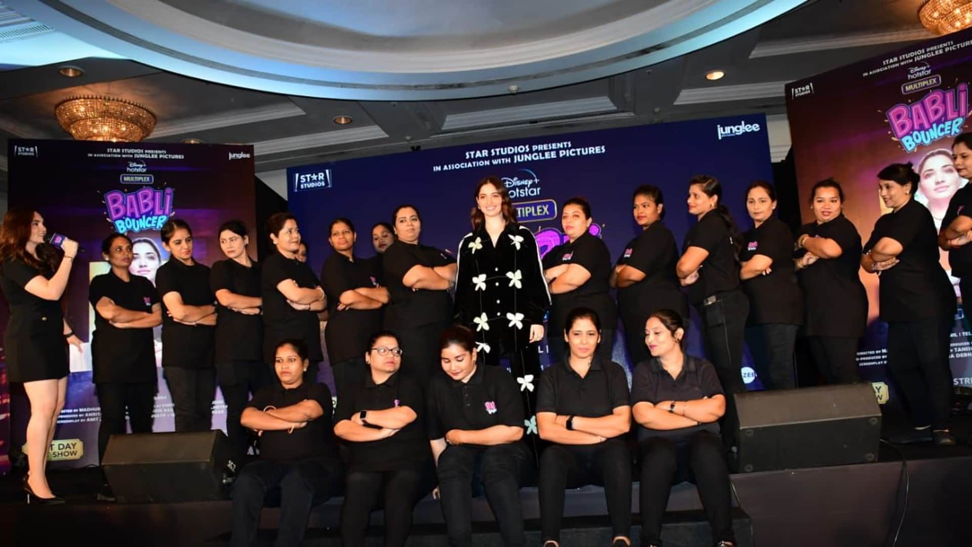 Tamannaah Bhatia Babli Bouncer Trailer launch event actress said if get chance i become hrithik roshan Bouncer
