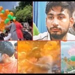 भाजयुमों की रैली में हादसा