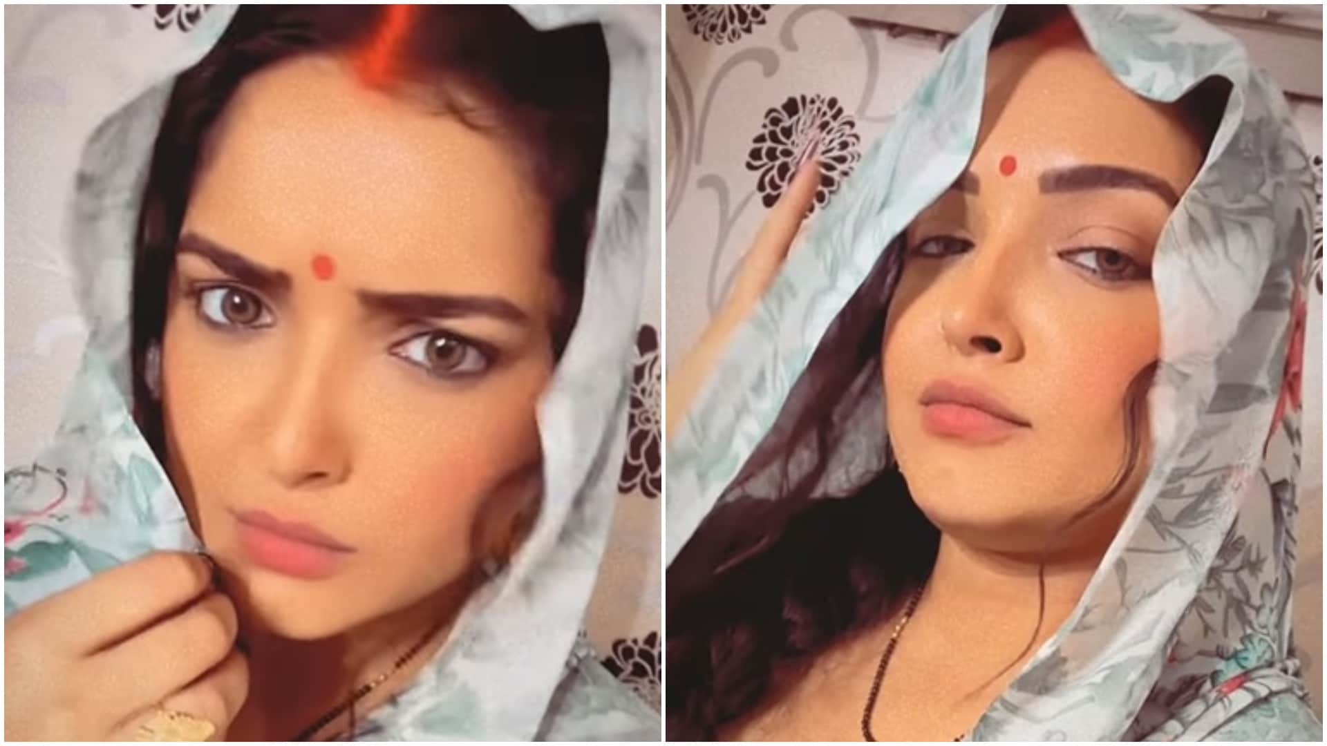 Bhojpuri: Aamrapali Dubey song Sona ke sikadiya released, fans love Samar Singh and actress chemistry