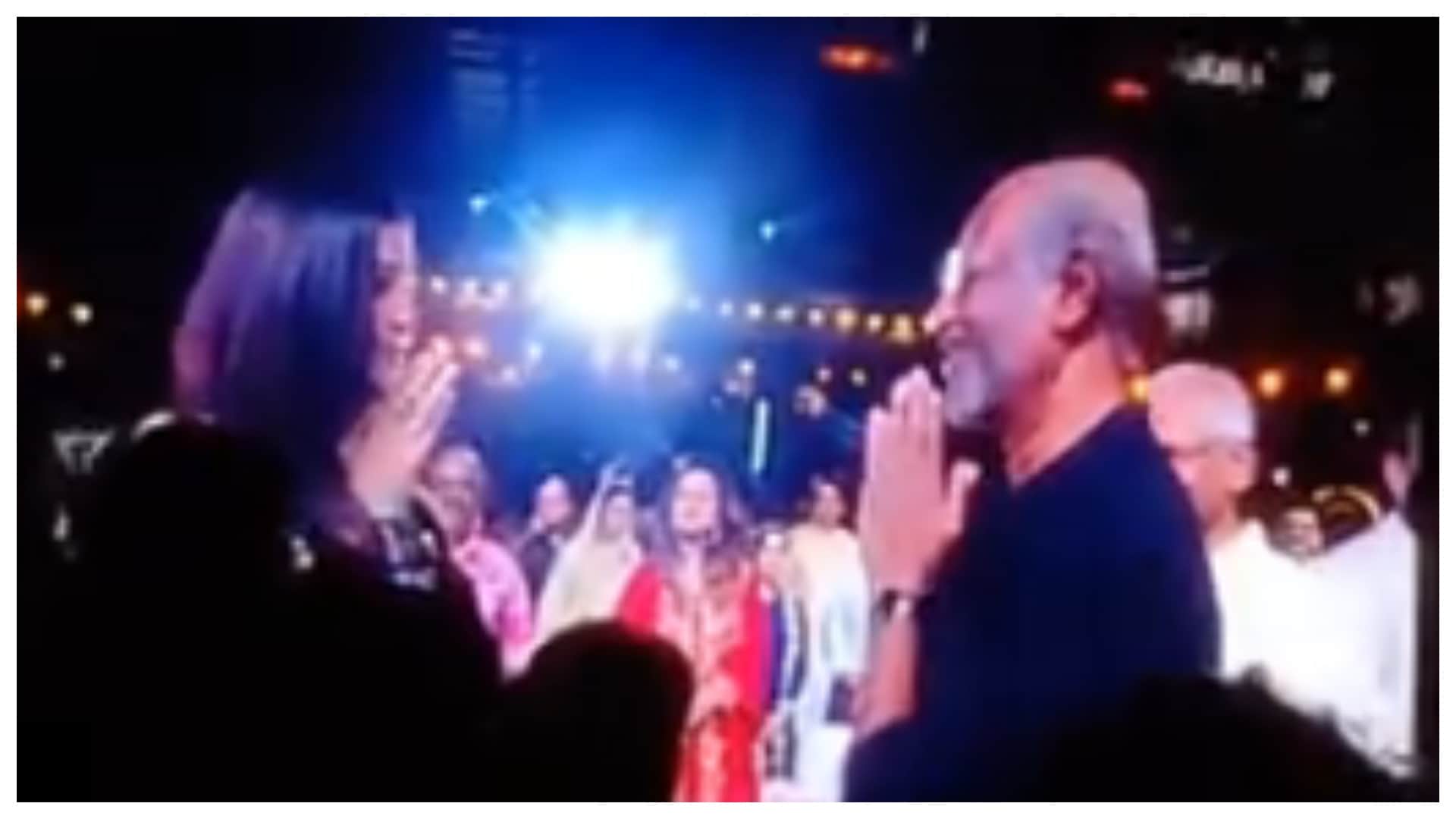 Ponniyin Selvan Trailer Launch: Aishwarya Rai touched Rajinikanth feet at movie event