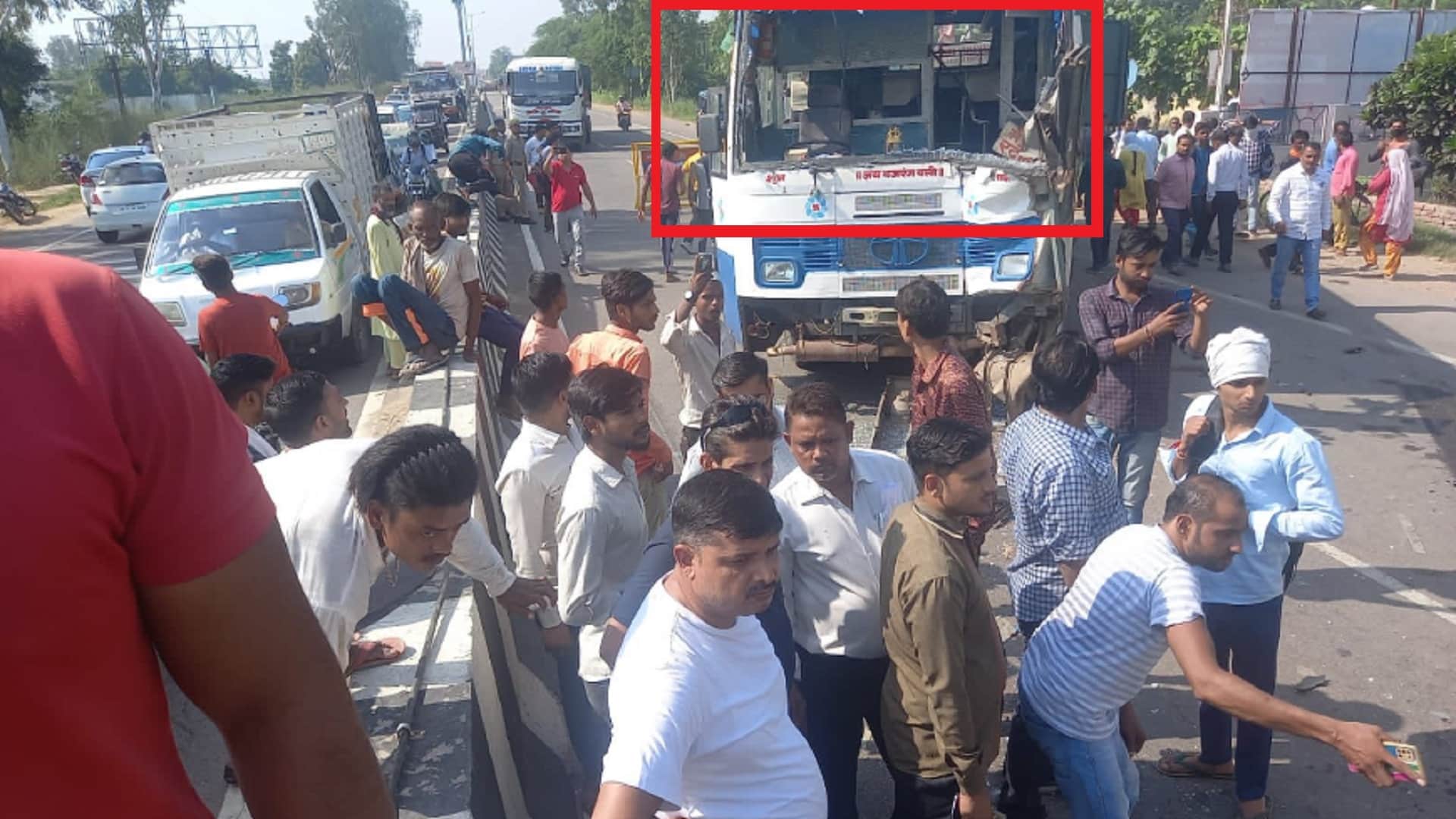 Mother and son have died in Road accident on Delhi-Saharanpur National Highway in Baghpat