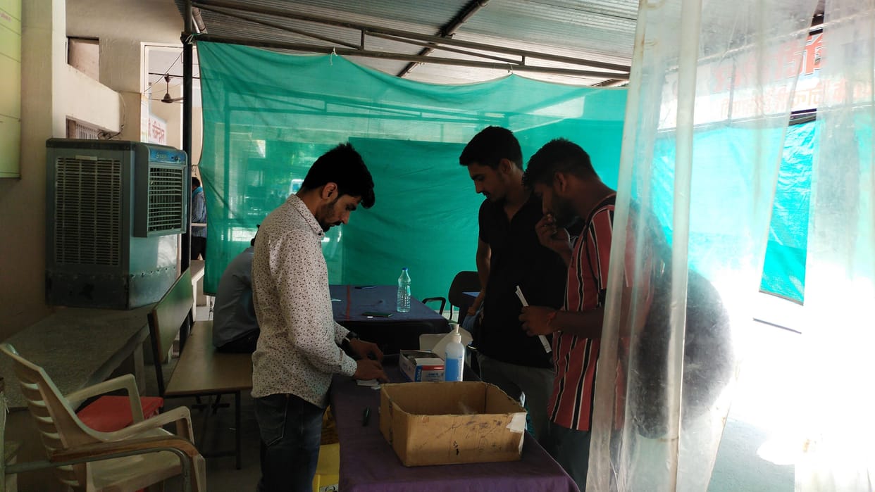 RTCR sampling did not happen on the first day, there was a defect in the kit, now we will borrow from Hisar