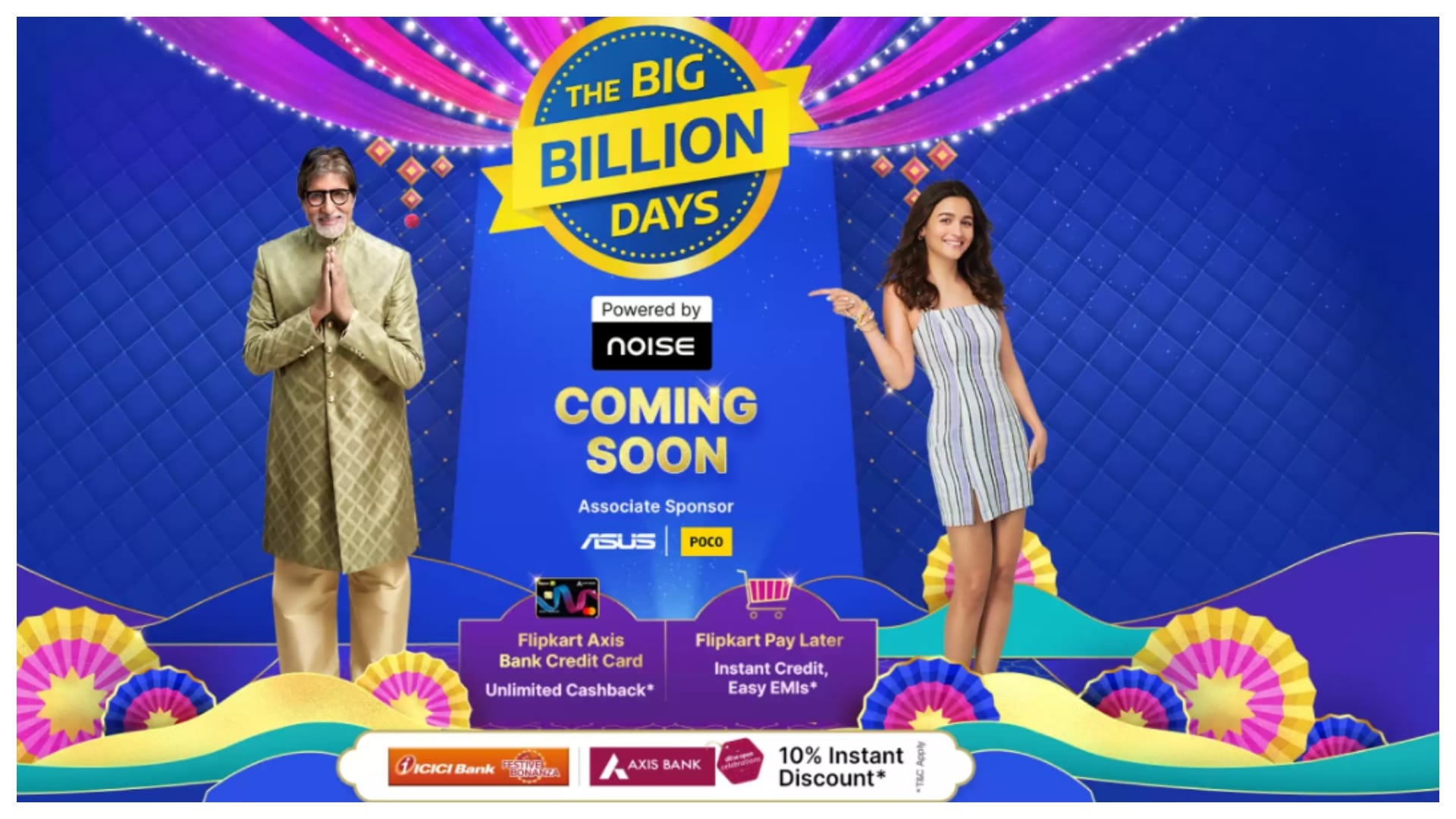 Flipkart Big Billion Days Sale 2022 start from 11 September upto 80% Discounts on Mobiles Laptops More