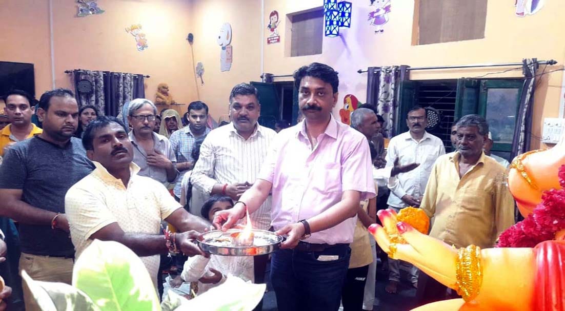 Devotees take religious advantage by worshiping Lord Ganesha