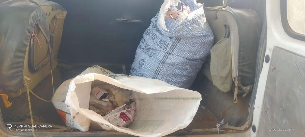 government medicines were found filled in three cisterns from the well