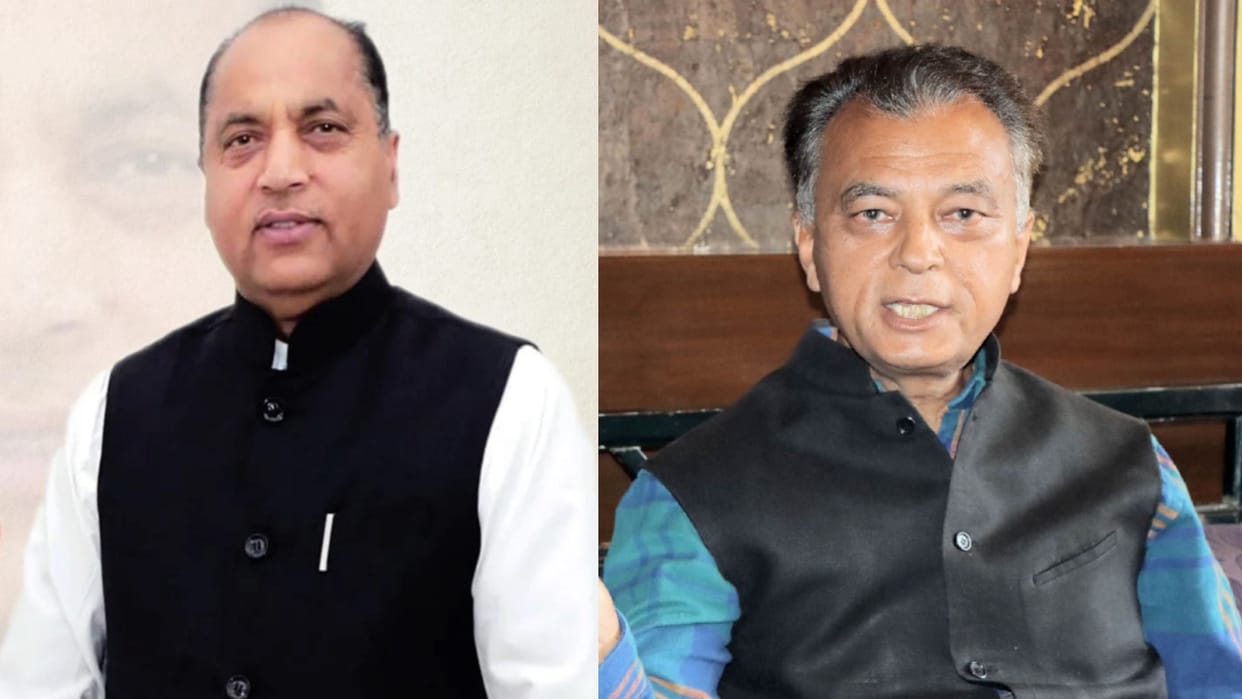 Anil Sharma arrived in Mandi to meet CM, discussion in closed room for 20 minutes