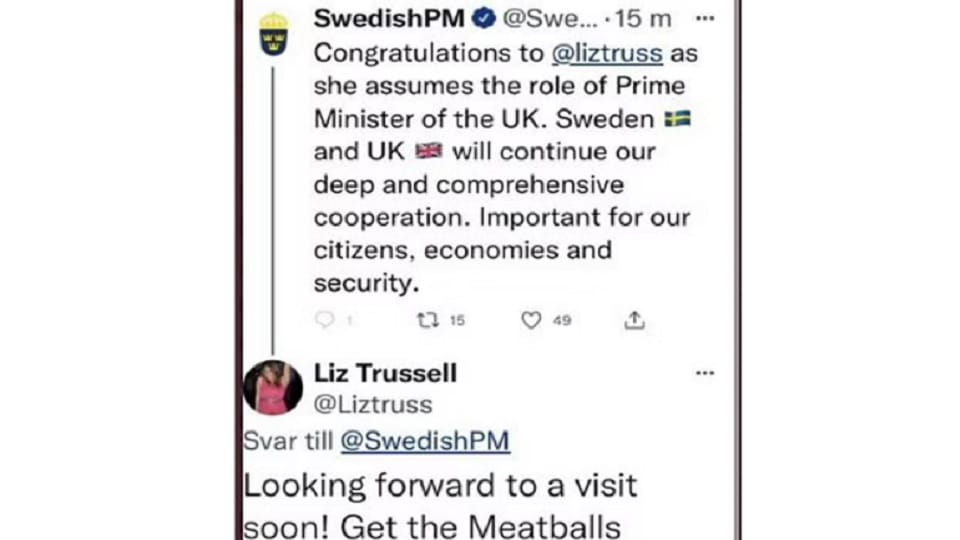 Woman sends funny replies to global leaders who mistakenly tagged her as UK PM Liz Truss