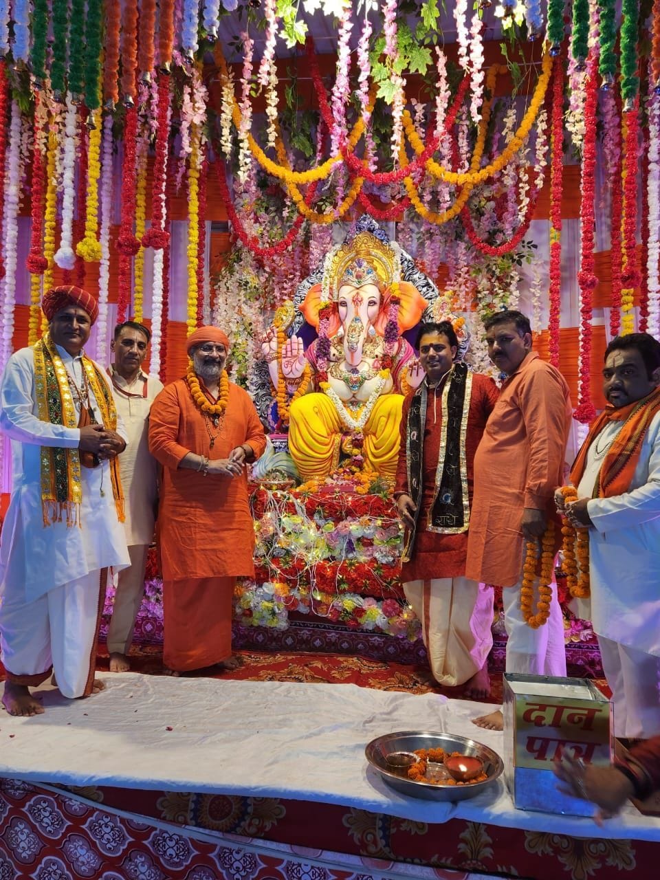 Chhappan Bhog offered to Gajanan