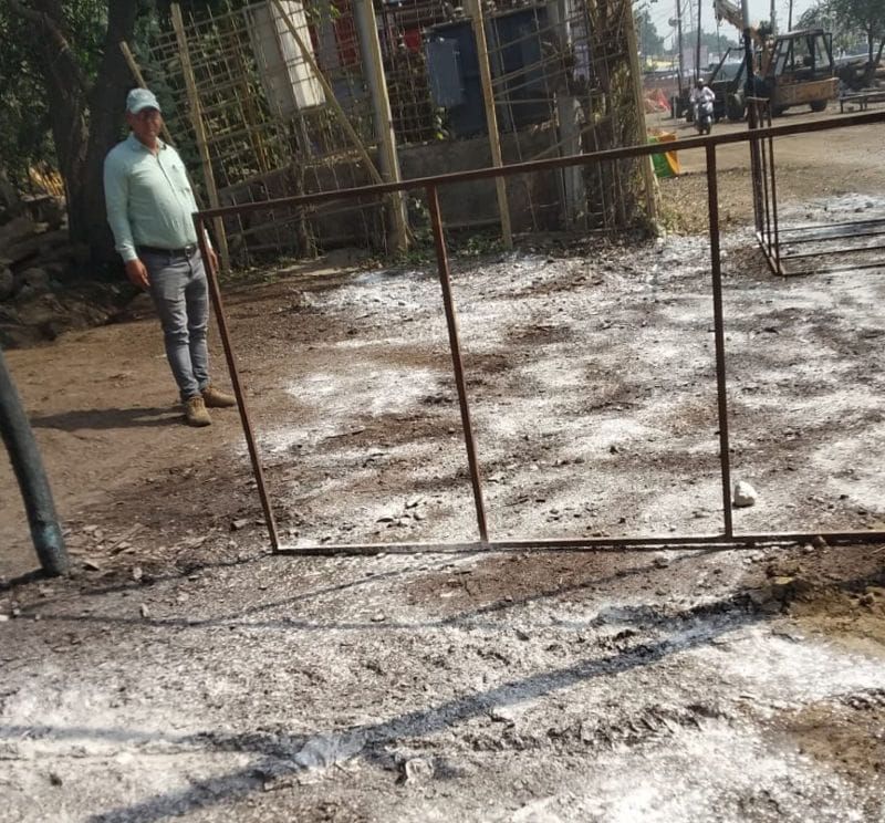 The corporation got the cleaning done in the fair, also erected mobile toilets