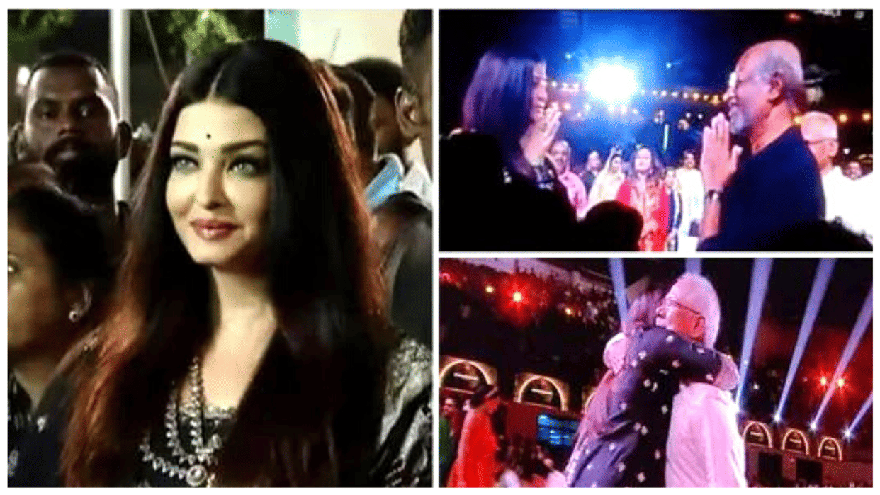 Ponniyin Selvan Trailer Launch: Aishwarya Rai touched Rajinikanth feet at movie event