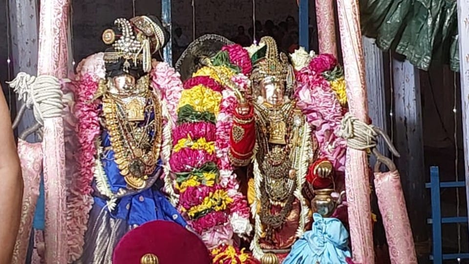 Bhagwan Ranganath Nauka Vihar Utsav celebrations In Rangnath Temple Vrindavan In Mathura