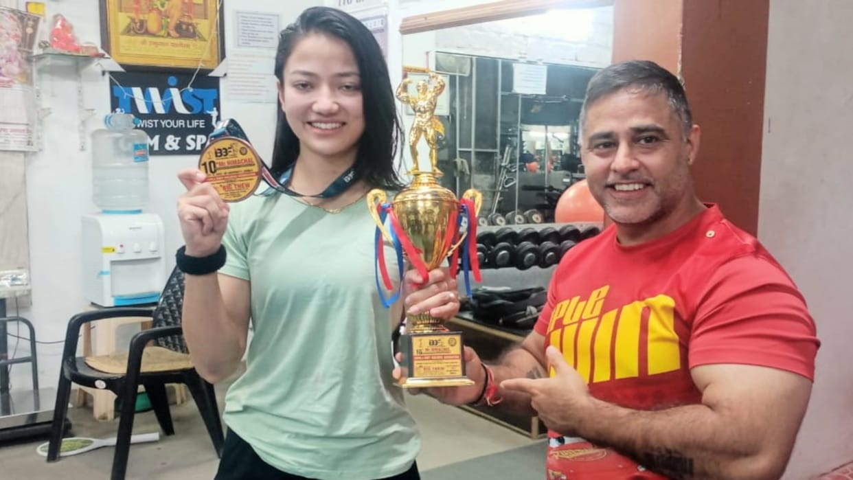 MBBS Student Sakshi deryan will participate in state level body building championship