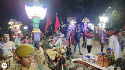 Baba Latbhairav Tilak kashi lakha mela festival grand procession