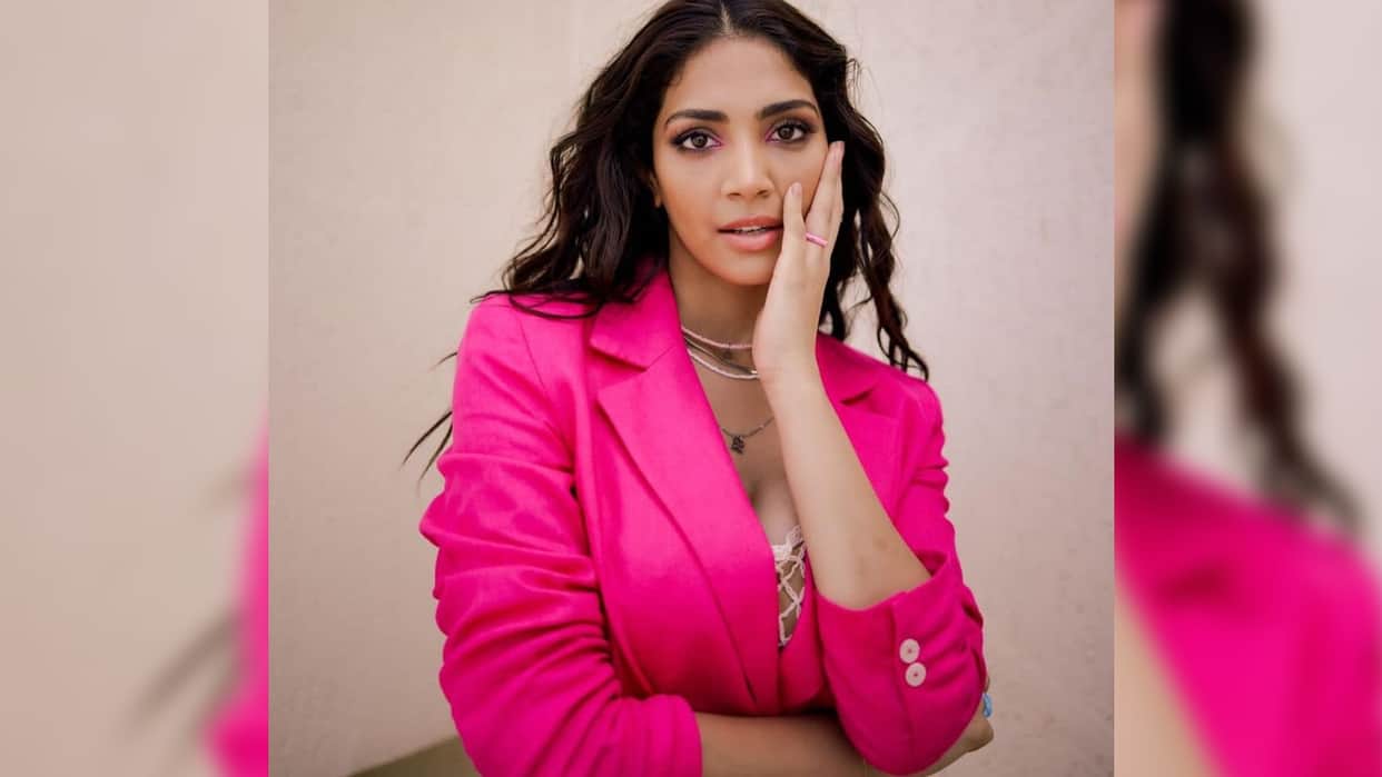 Vikram vedha actress Yogita Bihani troll for her dress see photos here