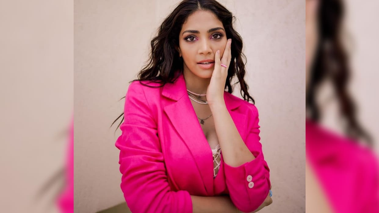 Vikram vedha actress Yogita Bihani troll for her dress see photos here