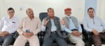 पिथौरागढ़ में केंद्रीय कार्यकारिणी के गठन की जानकारी देते यूकेडी के केंद्रीय अध्यक्ष काशी सिंह