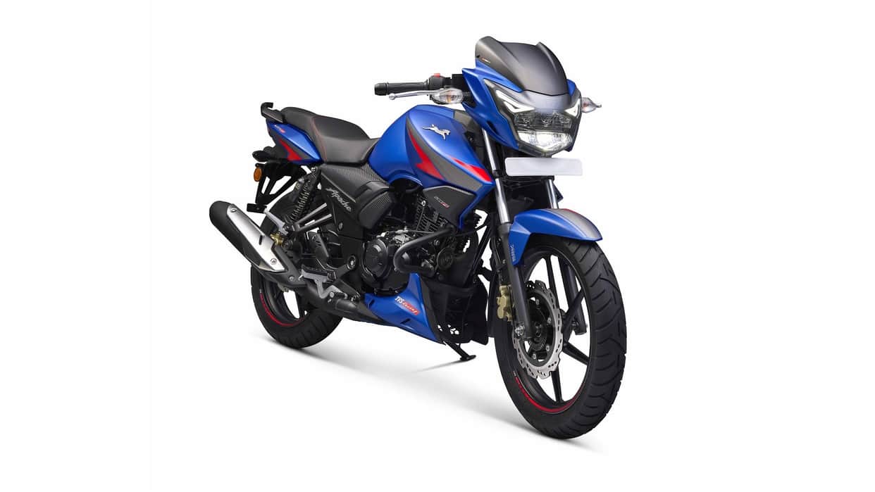 TVS Motor Company launches all new 2022 TVS Apache RTR 160 and 2022 TVS Apache RTR 180