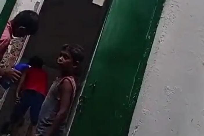 Video of school children cleaning toilets goes viral in ballia principal suspended