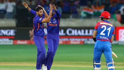 IND vs AFG Asia Cup 2022 India beats Afghanistan by 101 runs Virat Kohli century Bhuvneshwar takes 5 wickets