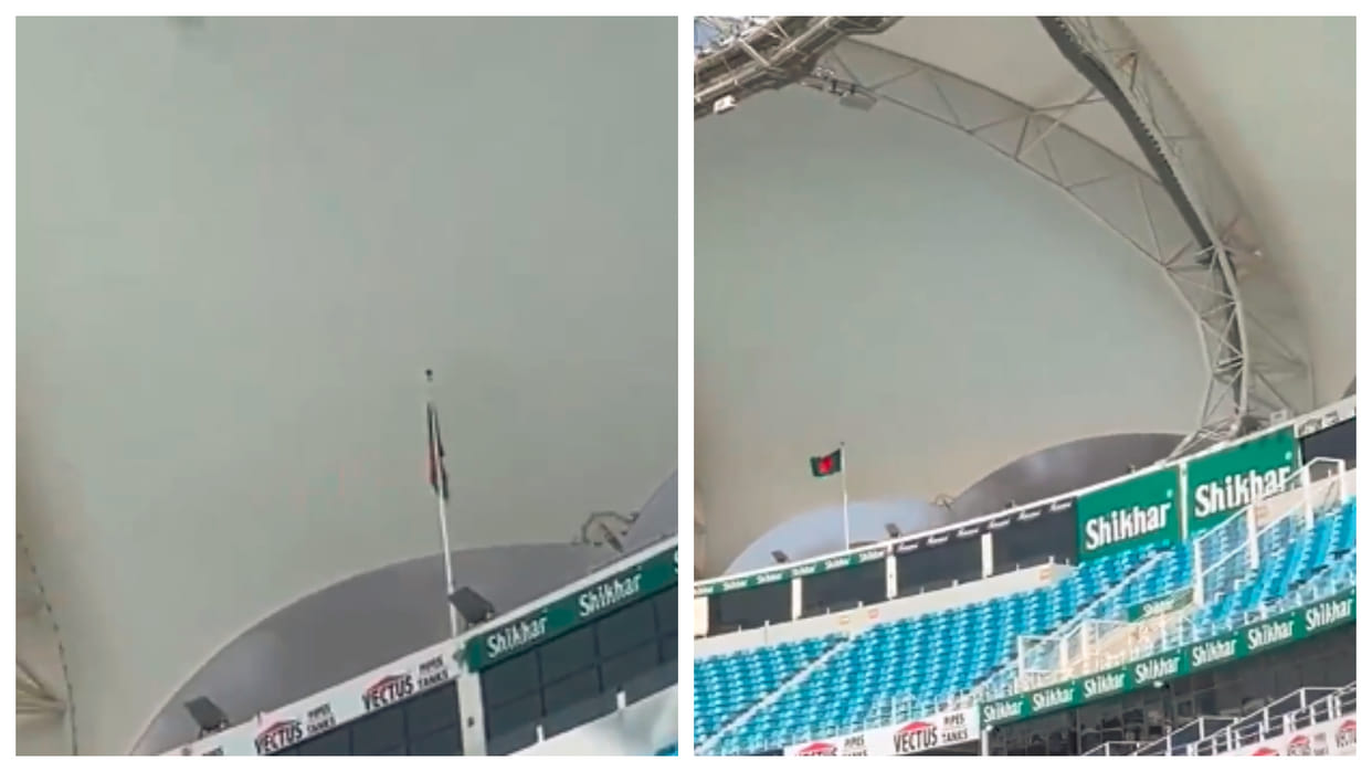 IND vs AFG: Fire breaks out near Dubai Stadium ahead of India-Afghanistan Asia Cup match, video