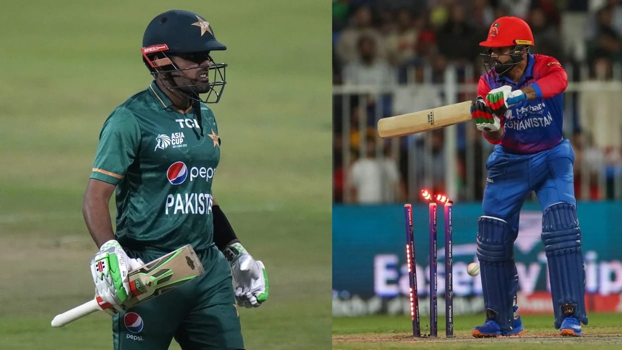 PAK vs AFG Asia Cup 2022 Match Record babar azam and Moahmmad nabi got out on Duck