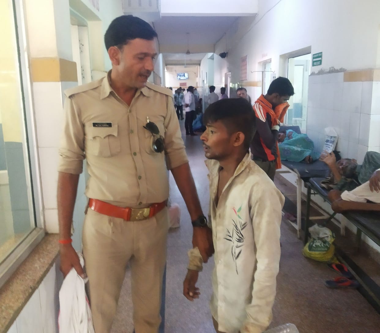 Banda: The young man brought to the medical escaped by dodging the police