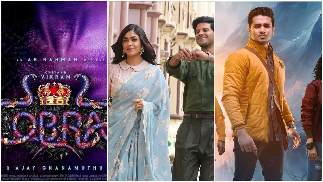 Wednesday box office report cobra karthikeya 2 sita ramam and brahmastra advance booking
