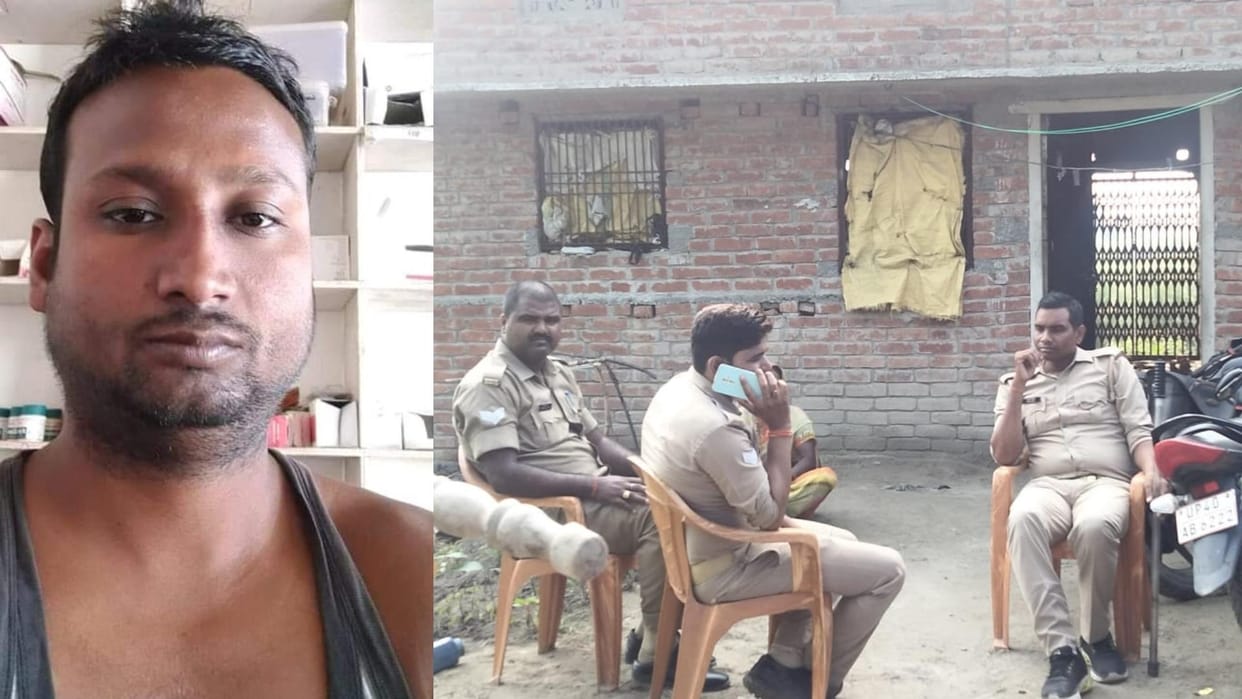 A jholachaap doctor murdered in nawabganj thana kshetra in Barabanki.