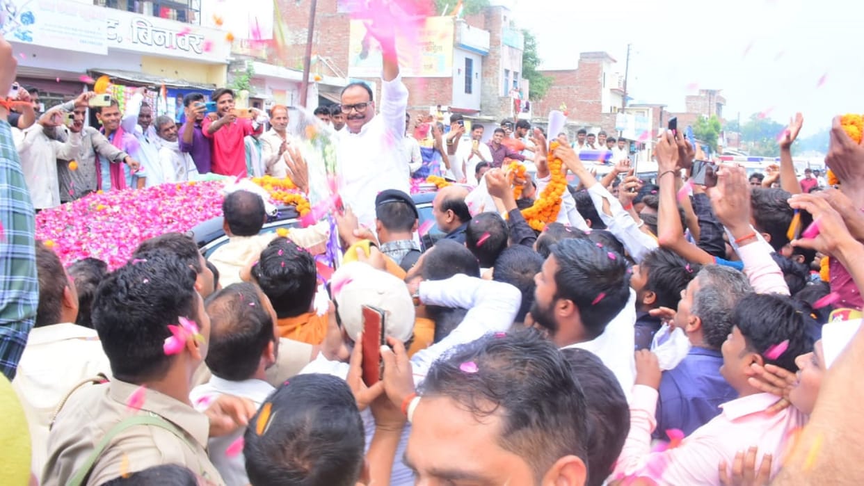 Deputy CM Brajesh Pathak reached Binawar of Budaun