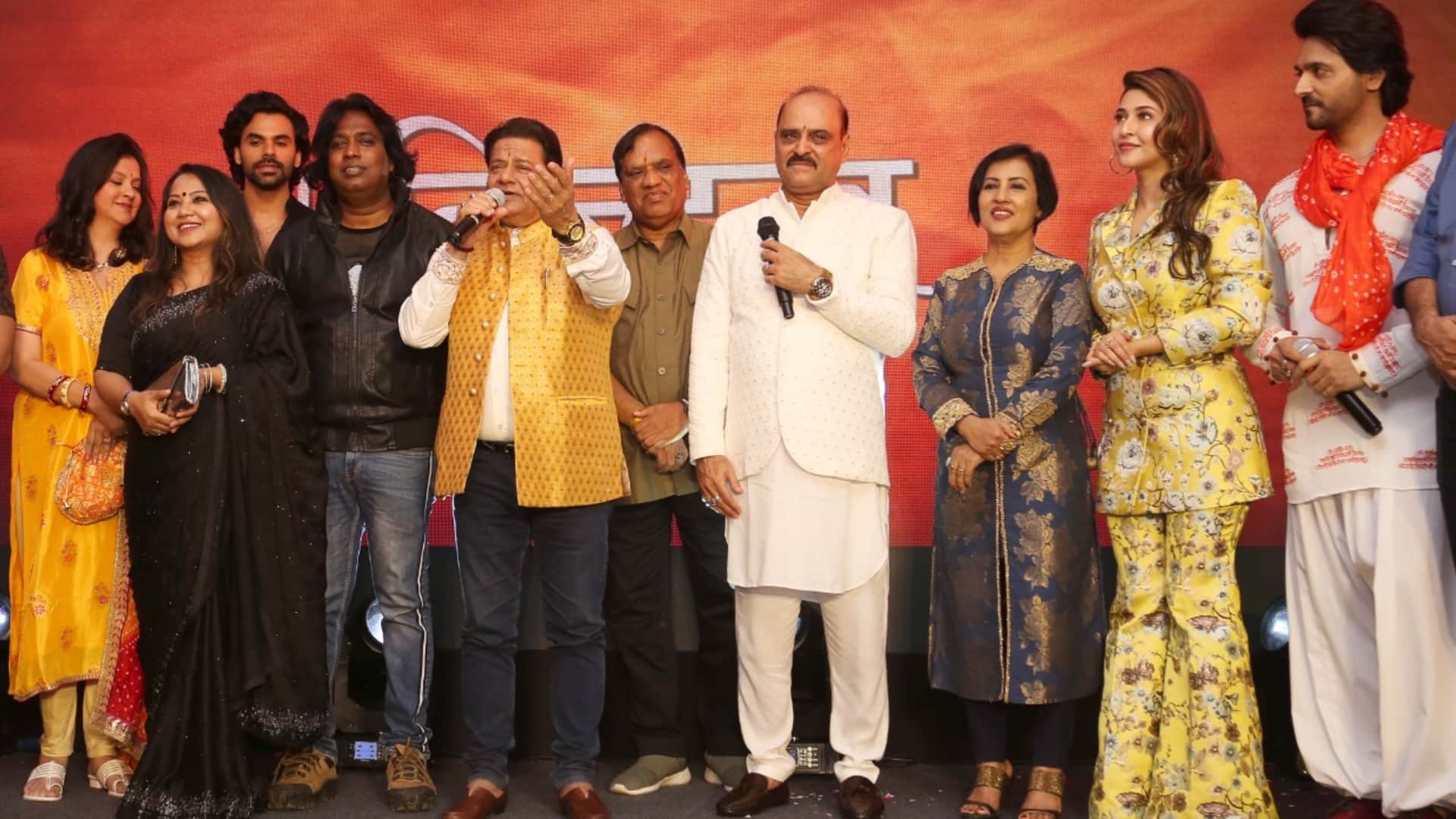 Hindutva Movie Music Launch Subhash Ghai Sonarika Bhadoria  satish kaushik aashiesh sharma karan razdan