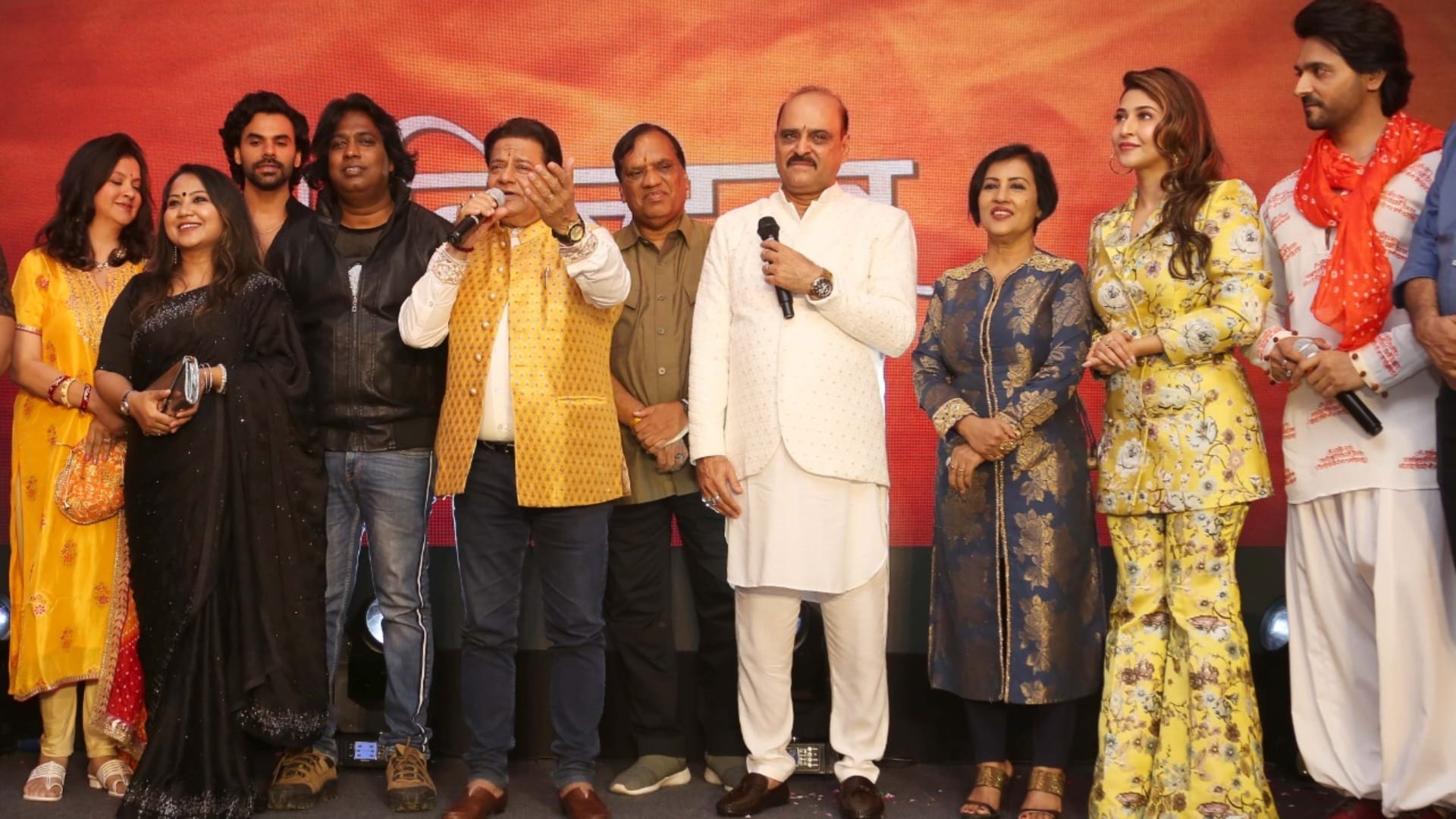 Hindutva Movie Music Launch Subhash Ghai Sonarika Bhadoria  satish kaushik aashiesh sharma karan razdan