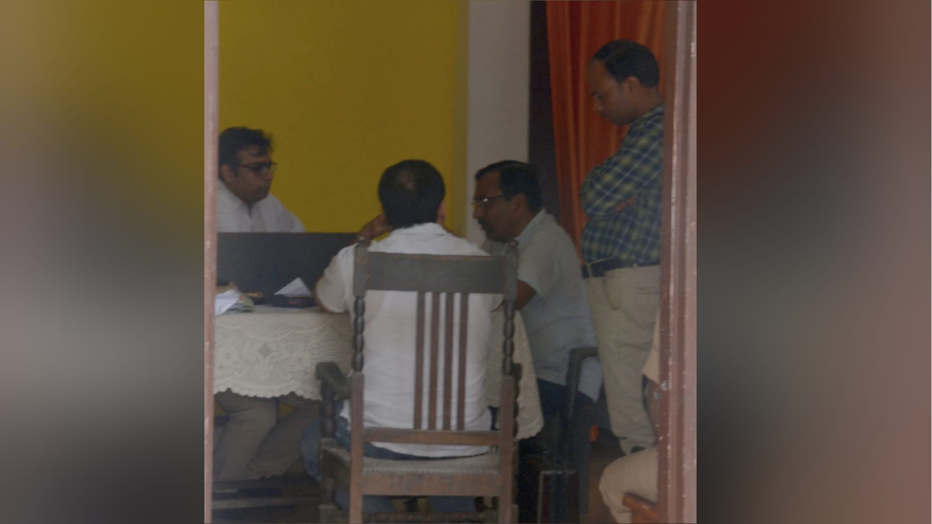 Income tax raids on the establishments of the founder, president of Janrajya Party