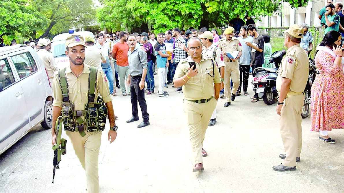 Jammu University associate professor chandershekhar found dead minutes after suspension over harrasment case