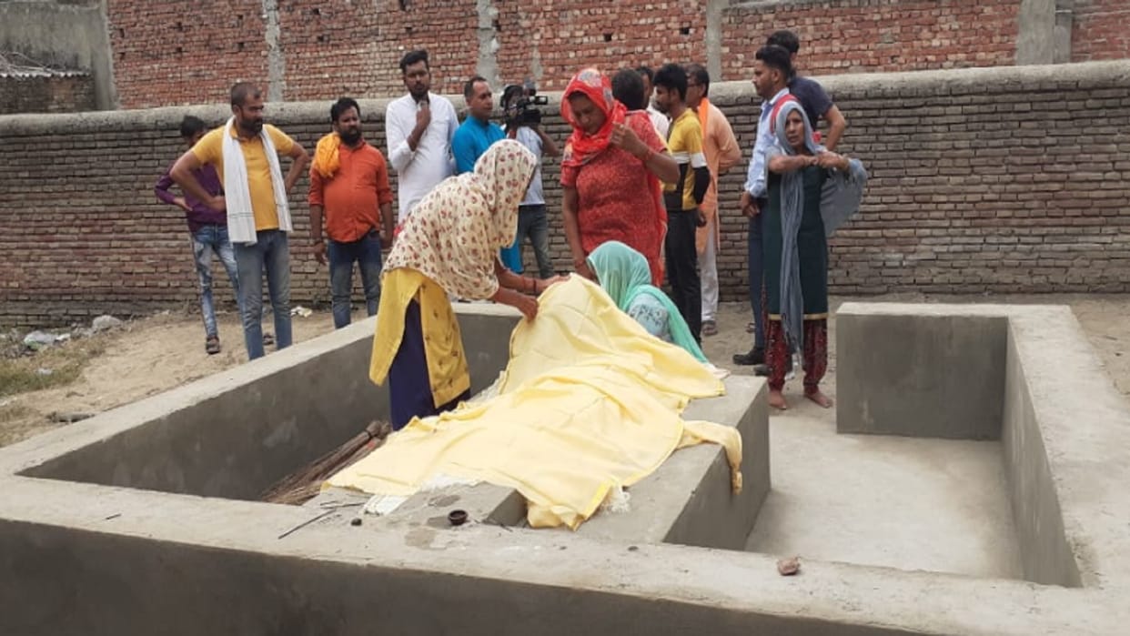 Meerut: Mazar was built by illegal construction near Pandav mound in Hastinapur and ruckus