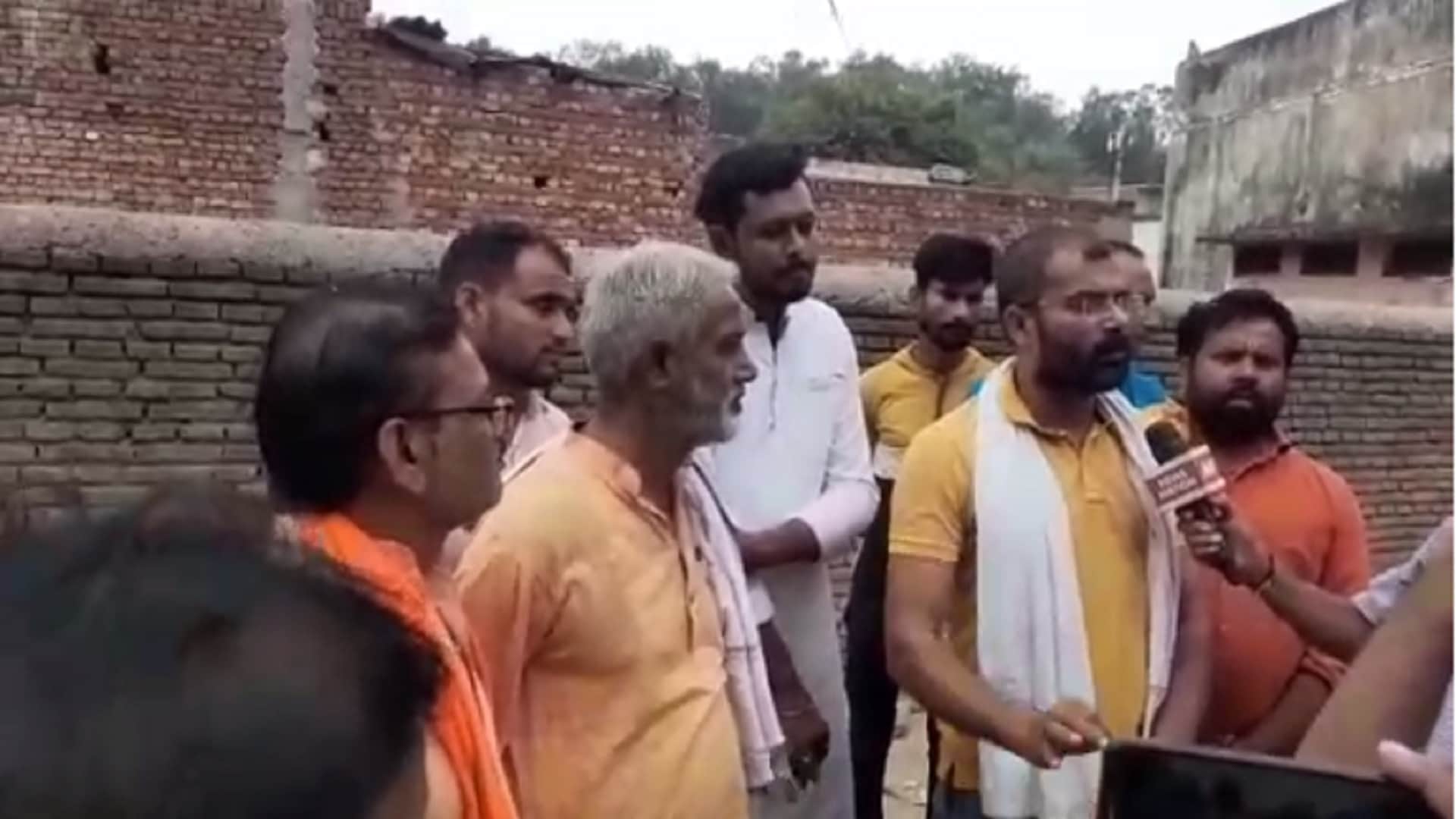 Meerut: Mazar was built by illegal construction near Pandav mound in Hastinapur and ruckus