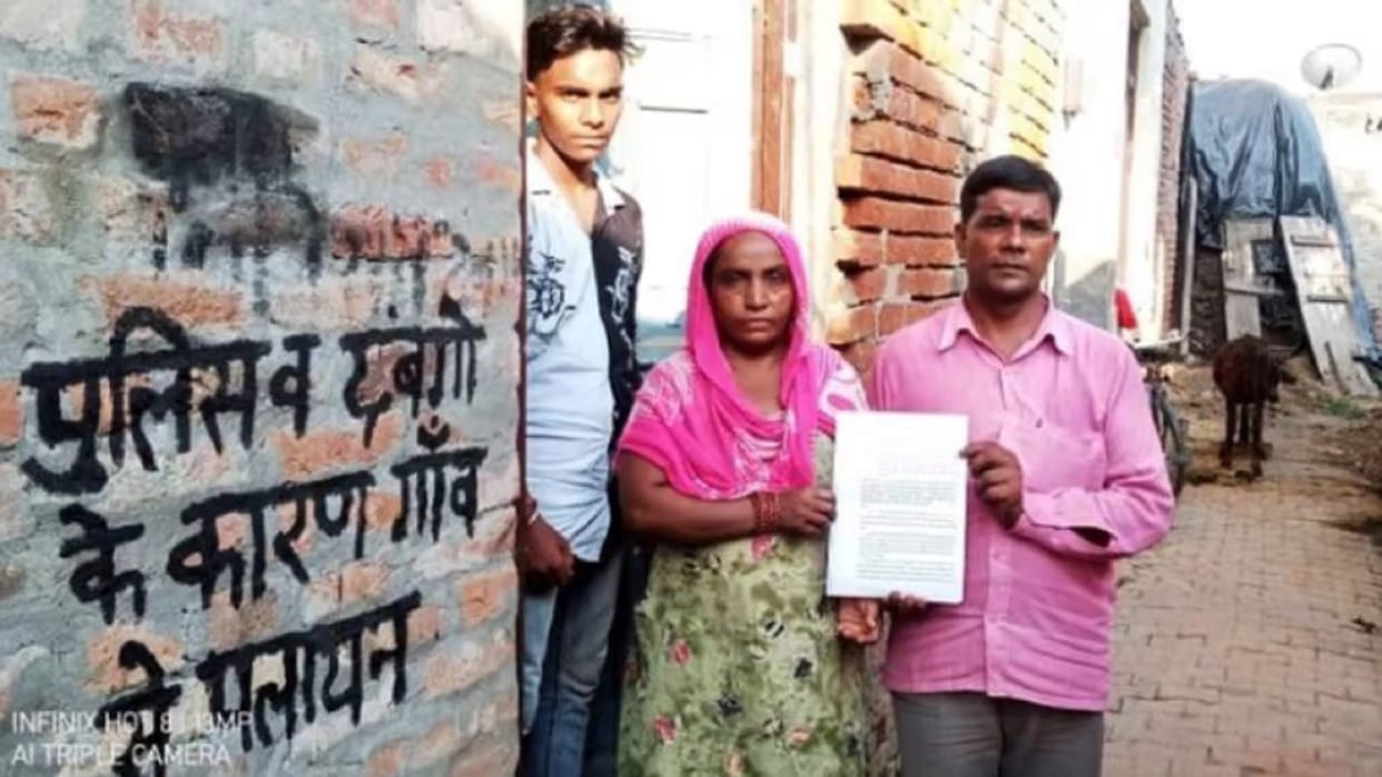 Villager beaten up for warning of migration