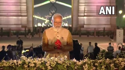 Central Vista Avenue Netaji Subhash Chandra Bose Statue Narendra Modi Inaugurate News PM Speech in Hindi
