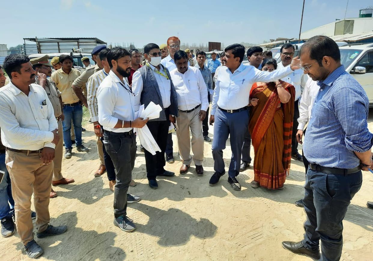 The work which was stopped for three months started again after September 1st