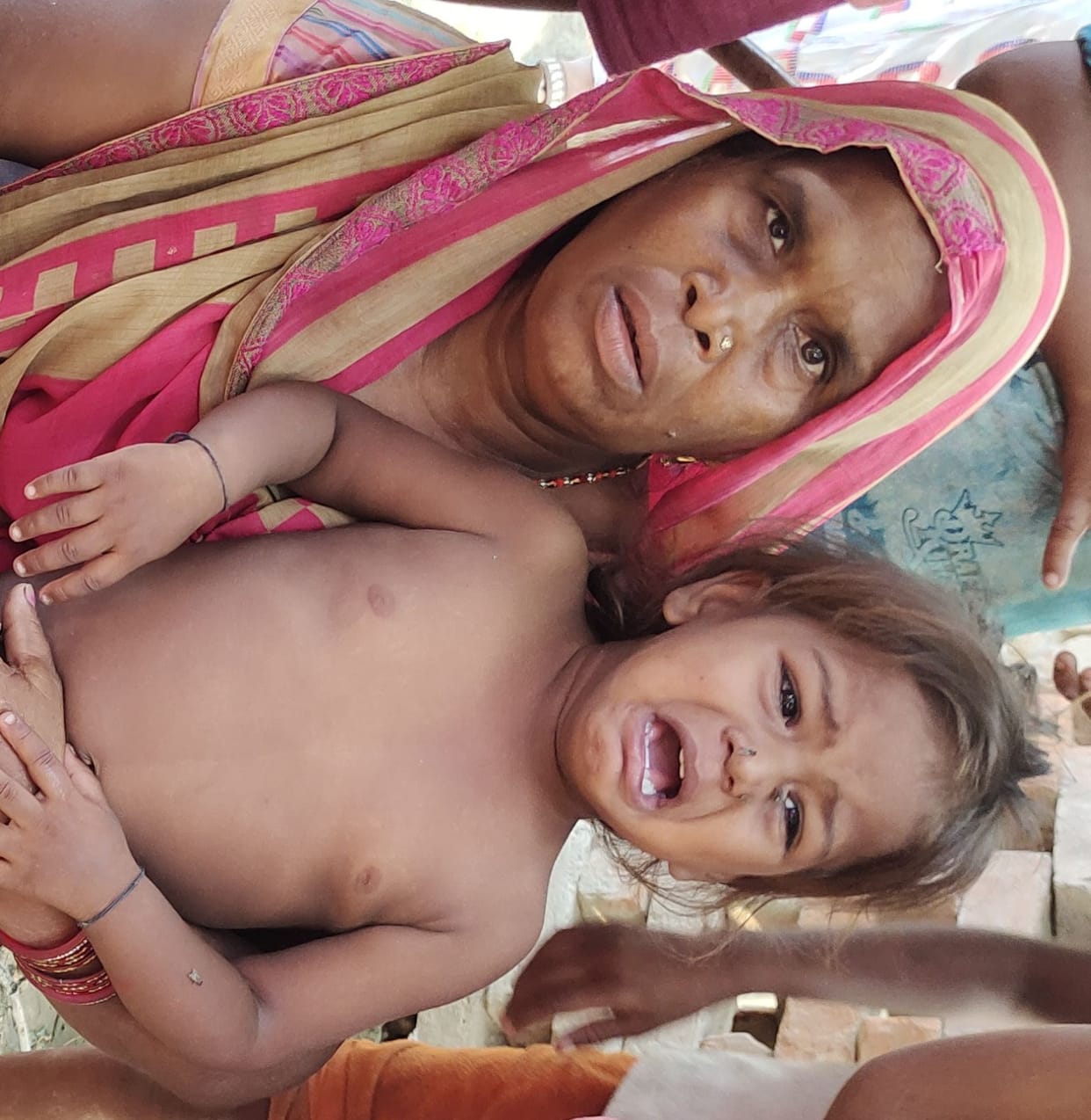 Two year old innocent found missing in a sack