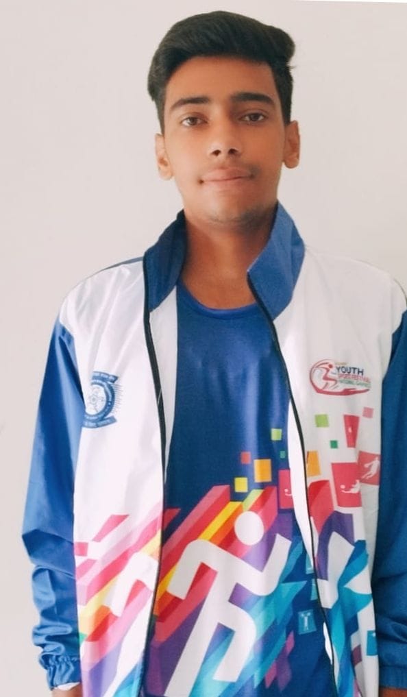 Priyanshu won gold in National Athletics Championship