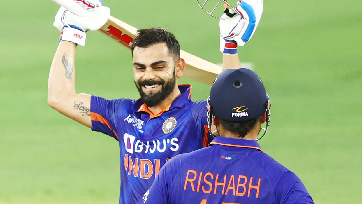 CSK Tweet on Virat Kohli is viral now wrote the king is back they are saying but he never left did he