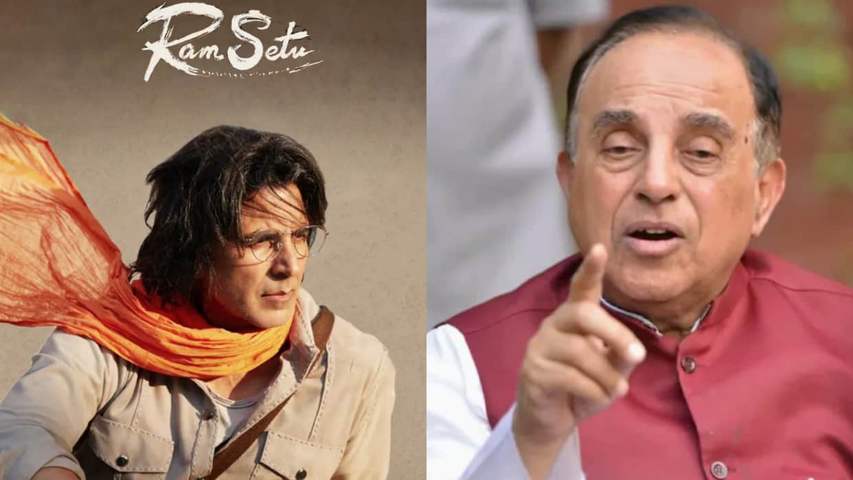 Subramanian Swamy tweet on Akshay kumar Ram setu film Producers Legal notice, said Reply is Vague