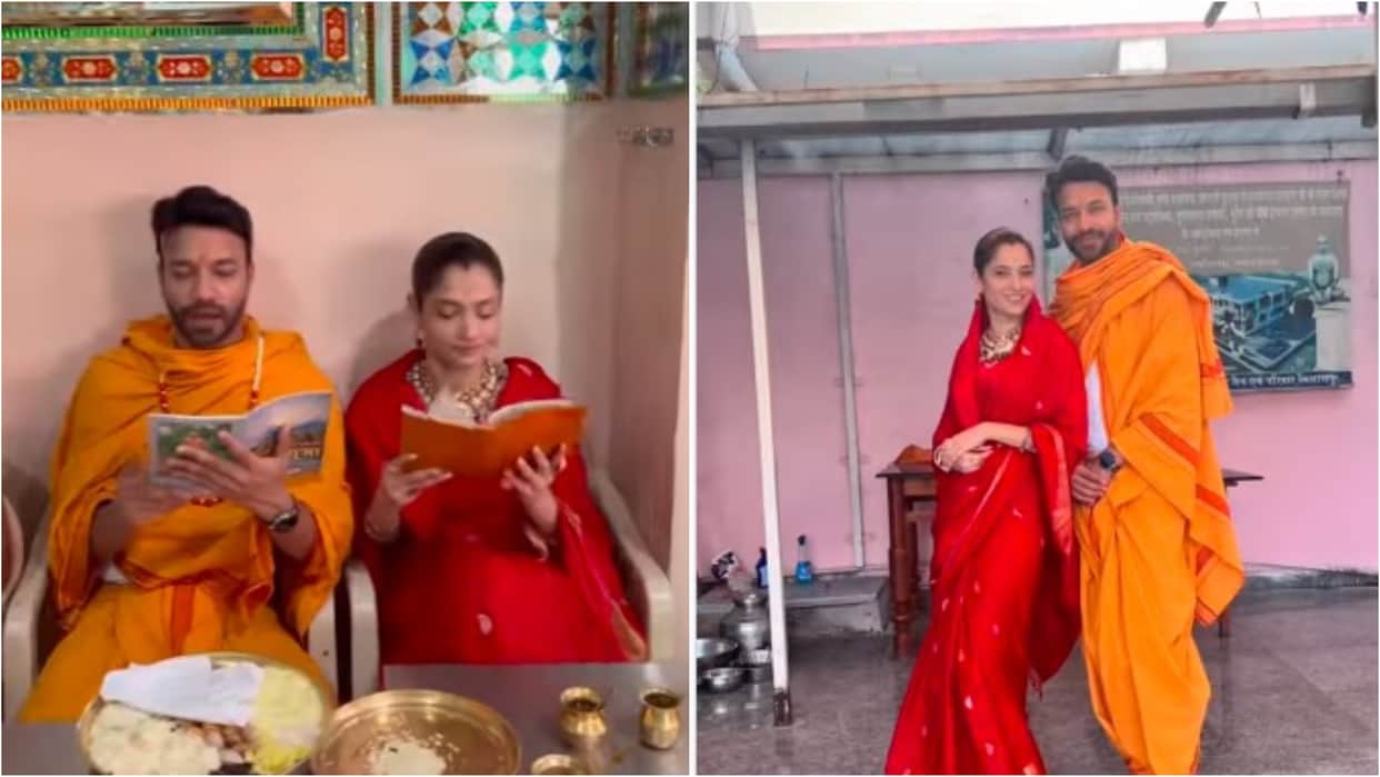 Ankita Lokhande gets brutally trolled for dancing and posing during pooja