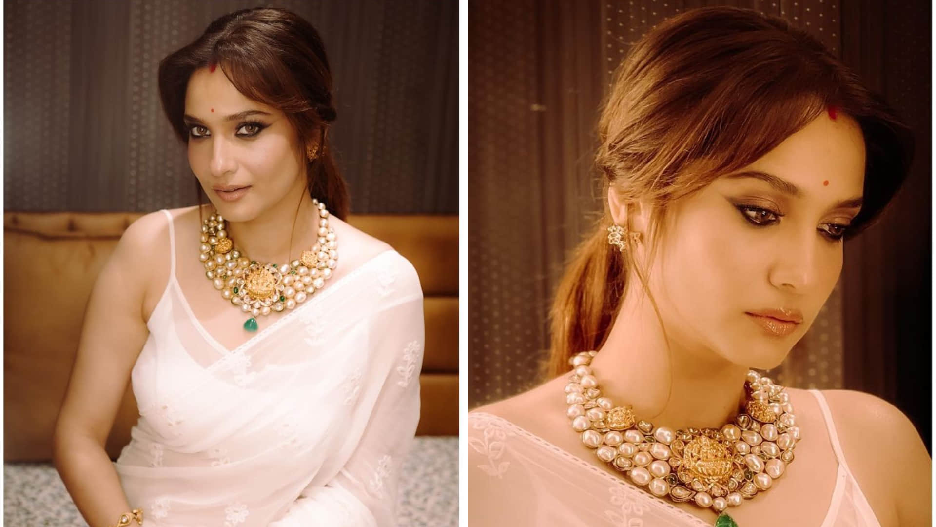 tamannaah bhatia to disha parmar actress charming look in white saree
