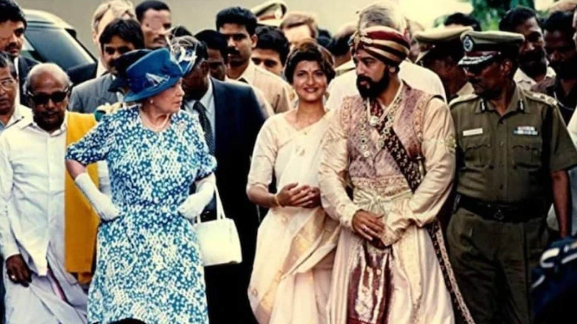 queen elizabeth death when she visited kamal haasan film set and why Big B could not go to buckingham palace