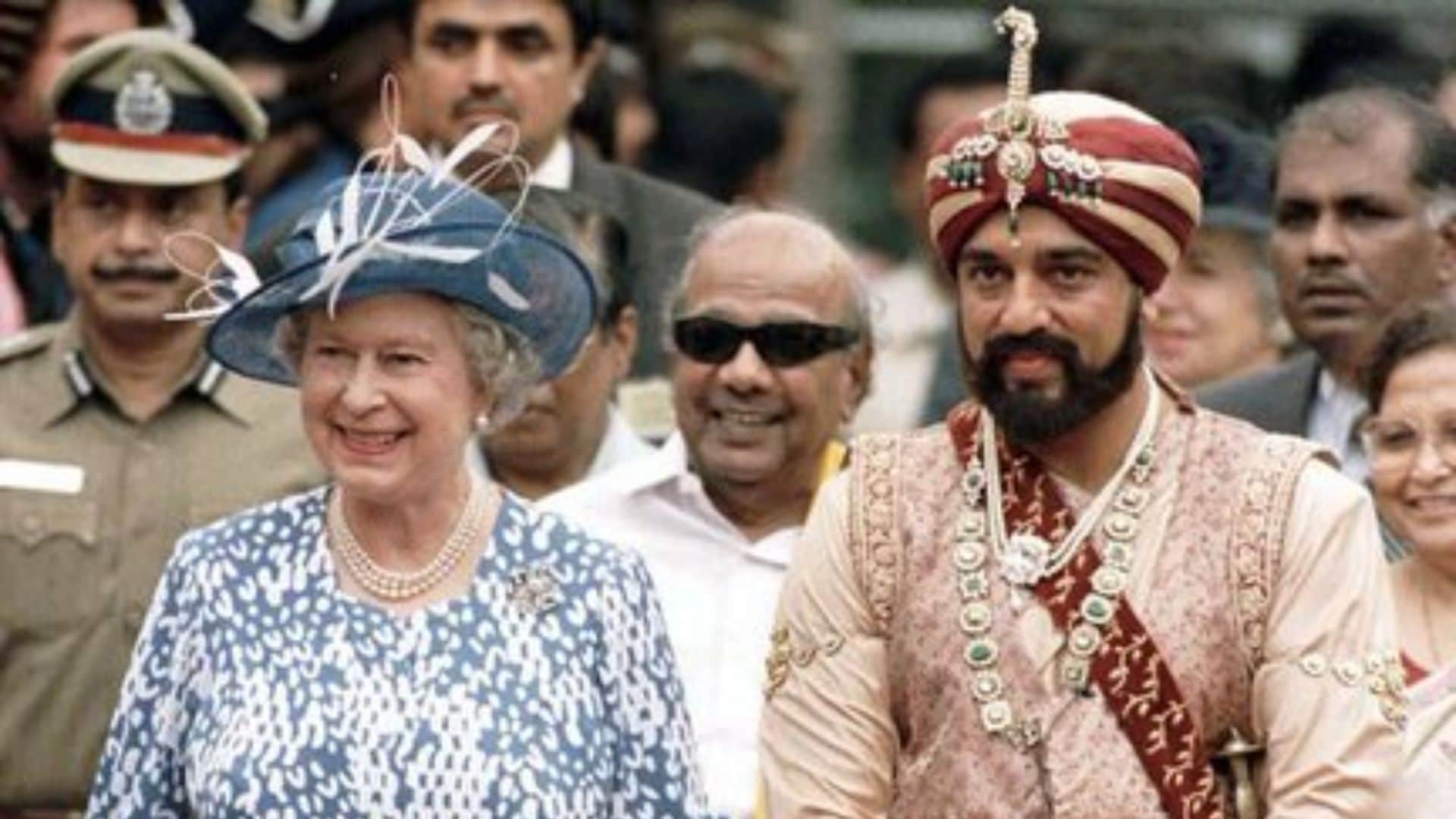 queen elizabeth death when she visited kamal haasan film set and why Big B could not go to buckingham palace